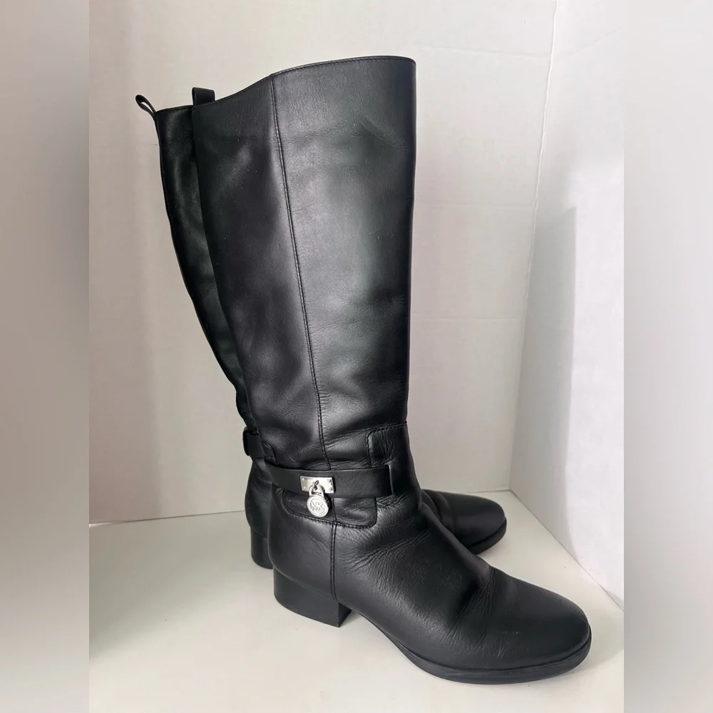 Michael Kors Black Over the Knee Boots